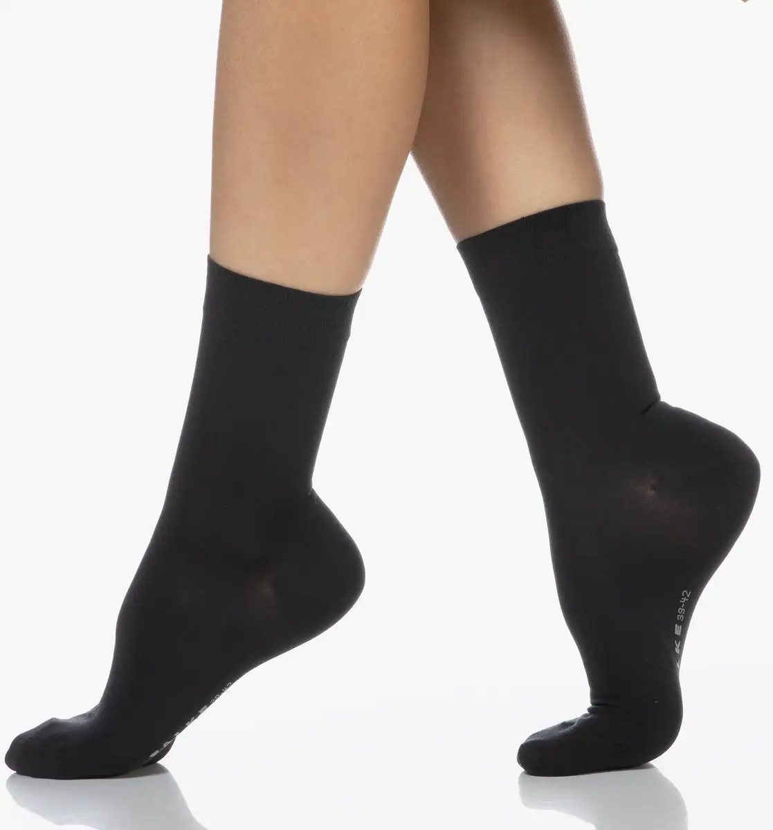 FALKE 3-paar Cotton Touch dames sokken - Katoenen sokken met badstof zool