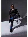 FALKE 3-paar heren wollen sokken - Airport - Hoge wollen kousen - Anti slip sokken - Vliegtuig sokken- Reis kousen