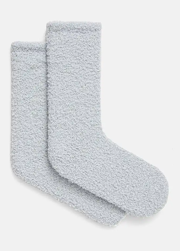 Calvin Klein bedsokken - warme fleece sokken - warme sokken Dames - Teddy huissokken