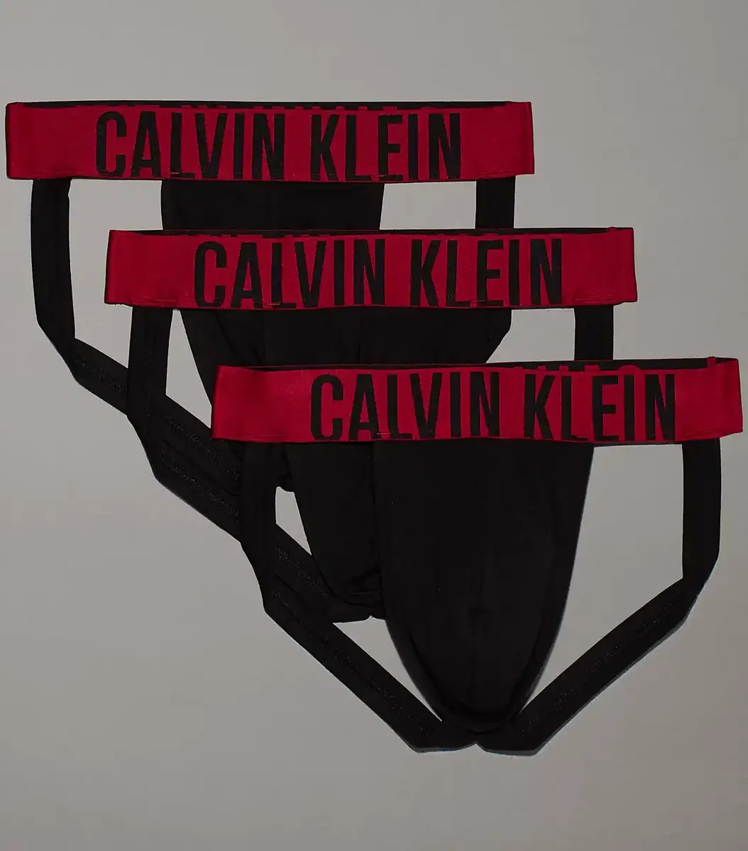 Calvin Klein 3-Pack Jockstraps heren - Zwart - Sexy heren ondergoed