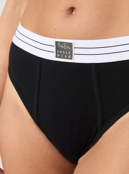 Bjorn Borg 2-pack dames slips - Core High Waist Brief - Dames taille slips- hoge onderbroeken Bjorn Borg 2-pack dames slips - Core High Waist Brief - Dames taille slips- hoge onderbroeken