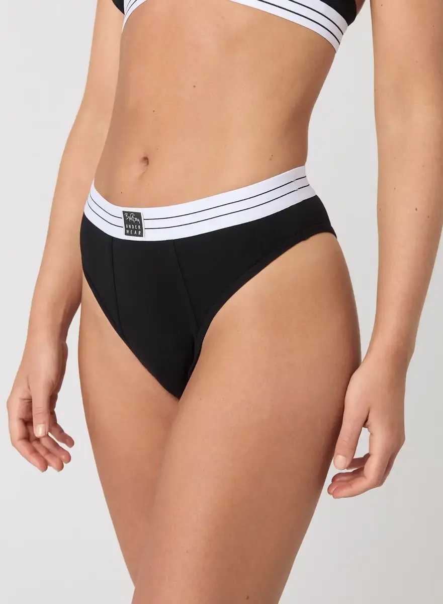 Bjorn Borg 2-pack dames slips - Core High Waist Brief - Dames taille slips- hoge onderbroeken Bjorn Borg 2-pack dames slips - Core High Waist Brief - Dames taille slips- hoge onderbroeken