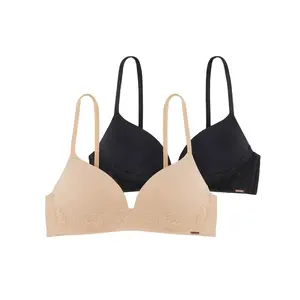 Dorina 2-pack voorgevormde BH zonder beugel - Fili Lace - Kanten T-shirt bh zonder vulling Dorina 2-pack voorgevormde BH zonder beugel - Fili Lace - Kanten T-shirt bh zonder vulling