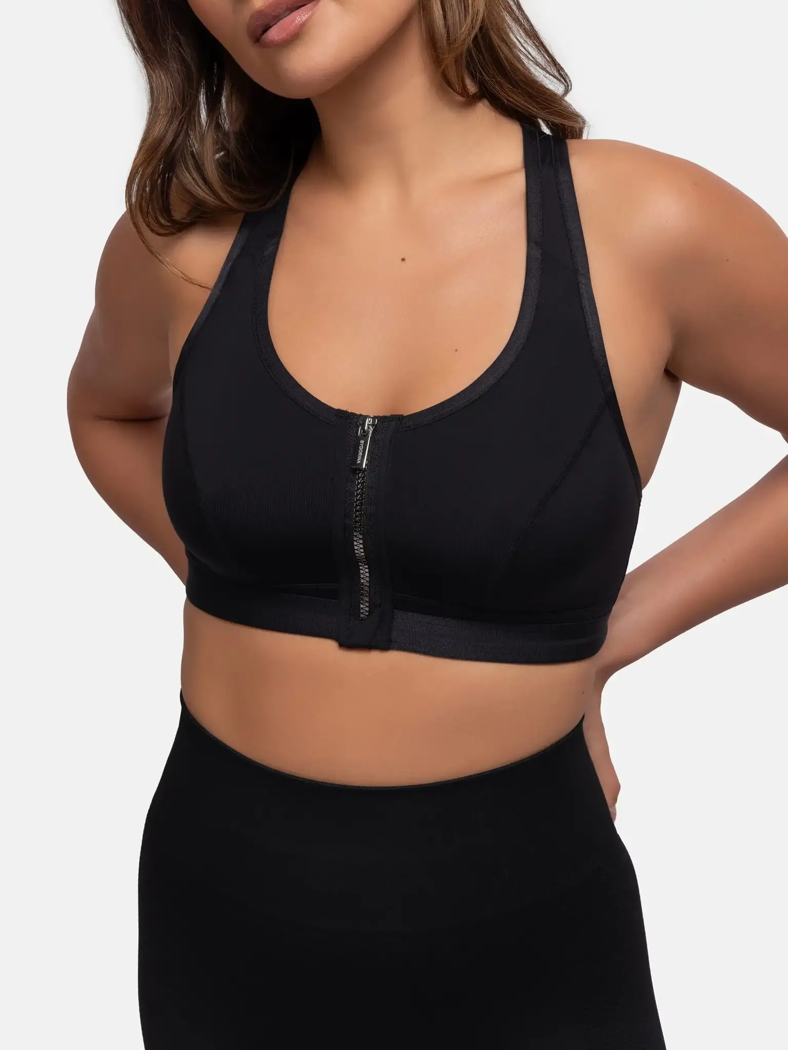 Dorina Racerback Sport BH - Extreme - Stevige sport Bh met voorsluiting - Voorsluiting bh - Racerback