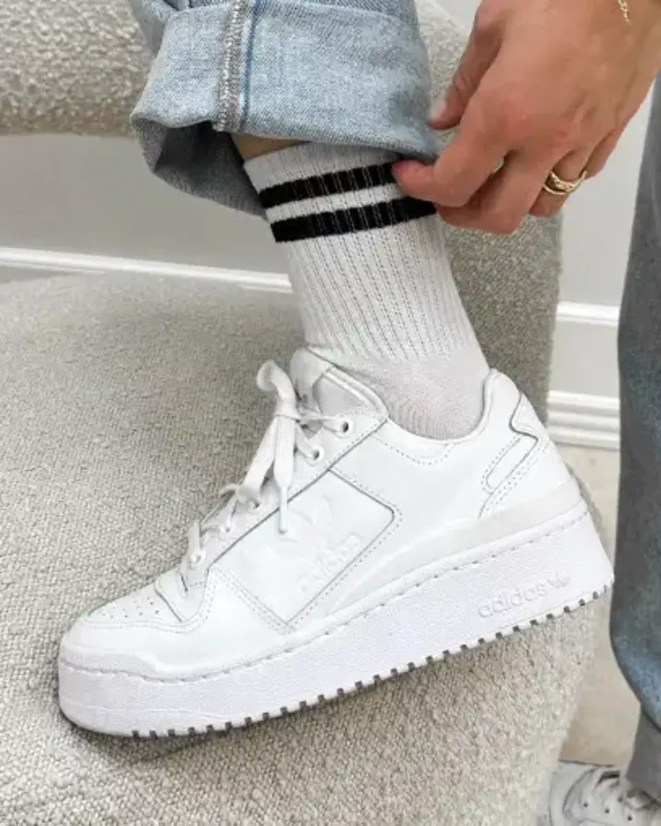 Pieces 3-pack dames sokken - Microvezel dames sokken met streep - Snel drogend