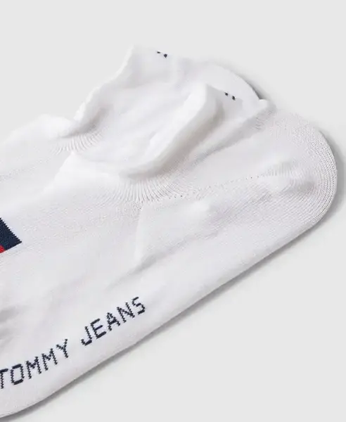 Tommy Hilfiger 2-pack - katoenen Footies sokken - Lage sneakersokken voor dames en heren die niet afzakken Tommy Hilfiger 2-pack - katoenen Footies sokken - Lage sneakersokken voor dames en heren die niet afzakken