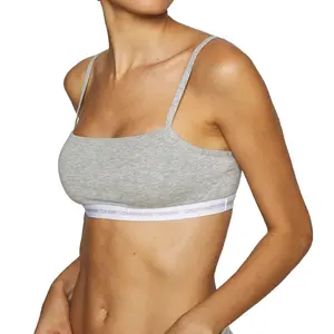 Calvin Klein Bralette 2 pack - One Cotton - Dames - Bralette met smalle bandjes Katoenen Bh topje Calvin Klein Bralette 2 pack - One Cotton - Dames - Bralette met smalle bandjes Katoenen Bh topje