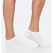 Basset 2-paar sneakersokken bamboe - Zachte bamboe enkelsokken voor dames en heren - Wit