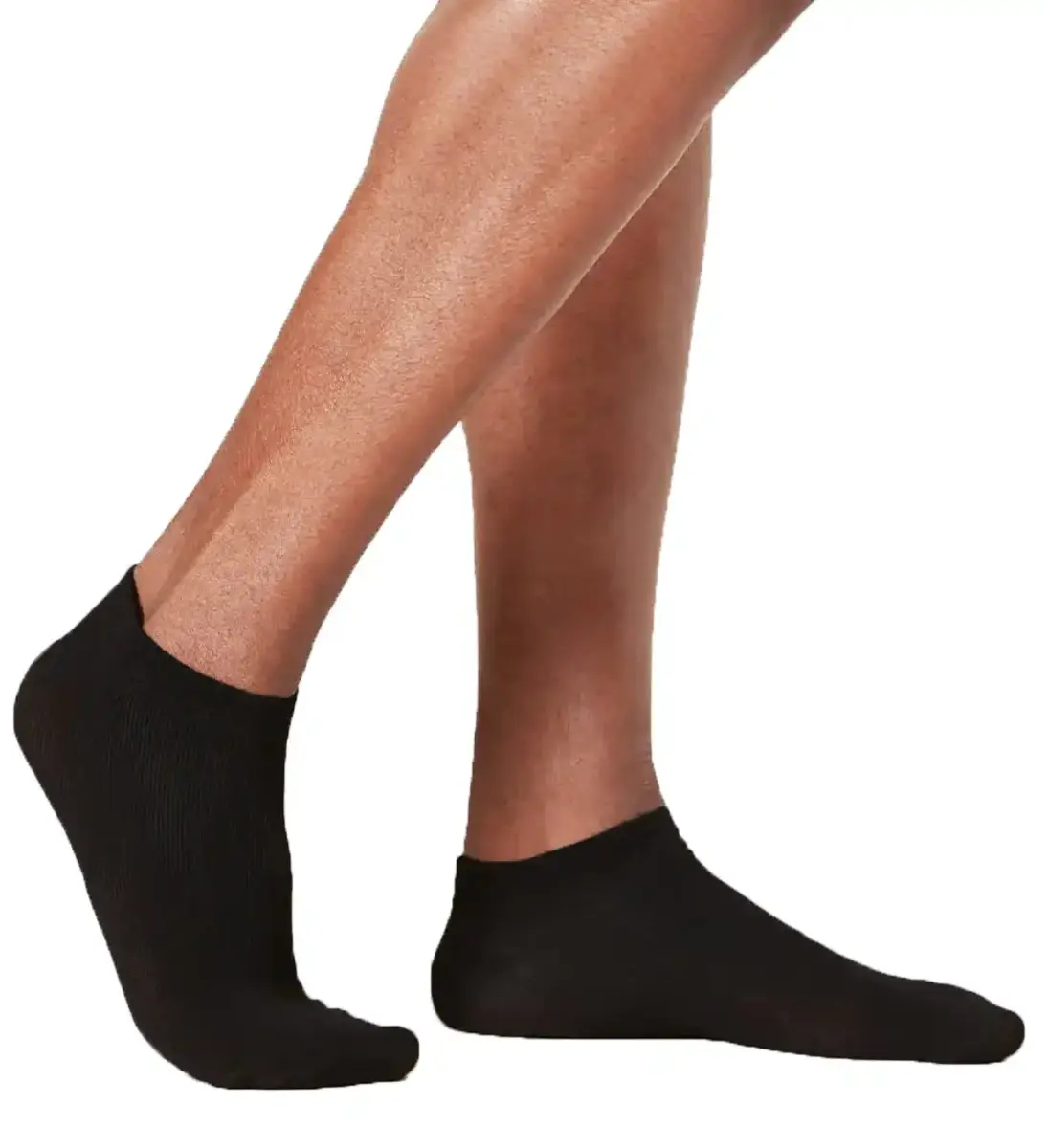 Basset 2-paar sneakersokken bamboe - Zachte bamboe enkelsokken voor dames en heren