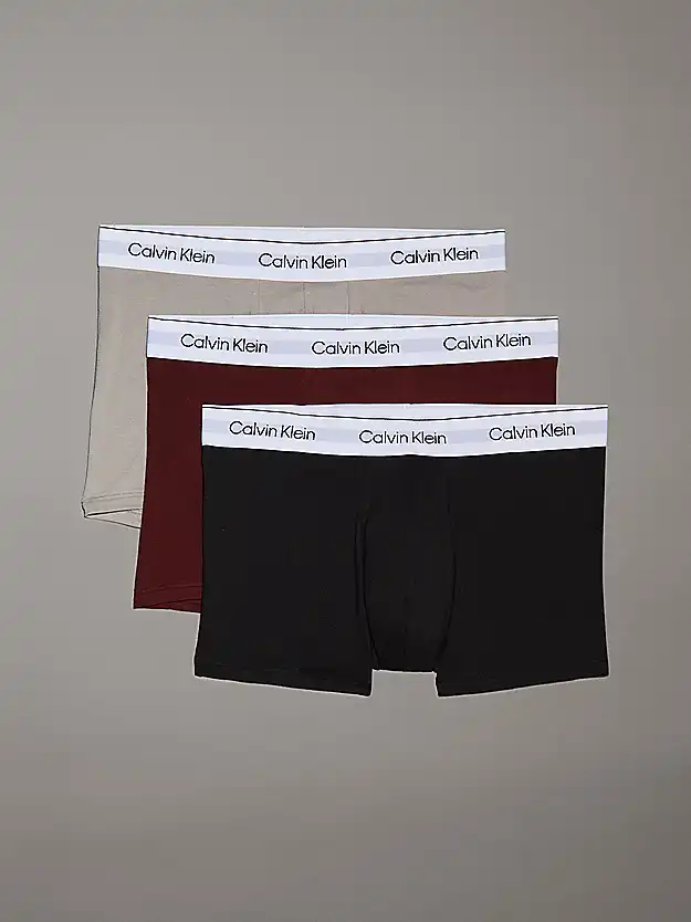Calvin Klein onderbroeken 3-Pack Trunks heren - Calvin klein ondergoed heren - Modern Cotton heren boxershorts - Katoenen heren ondergoed