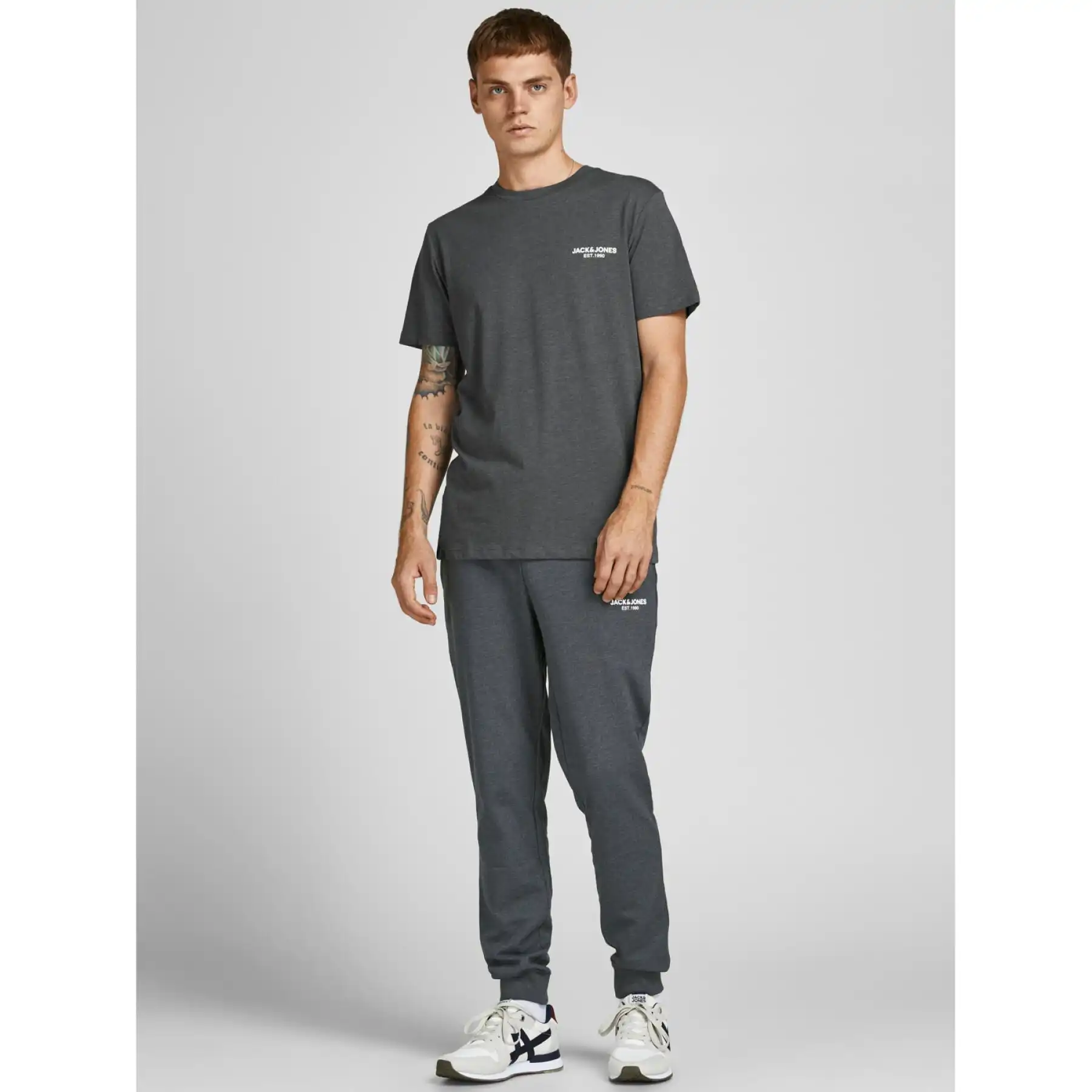 Jack & Jones pyjama heren - Loungewear - Asphalt