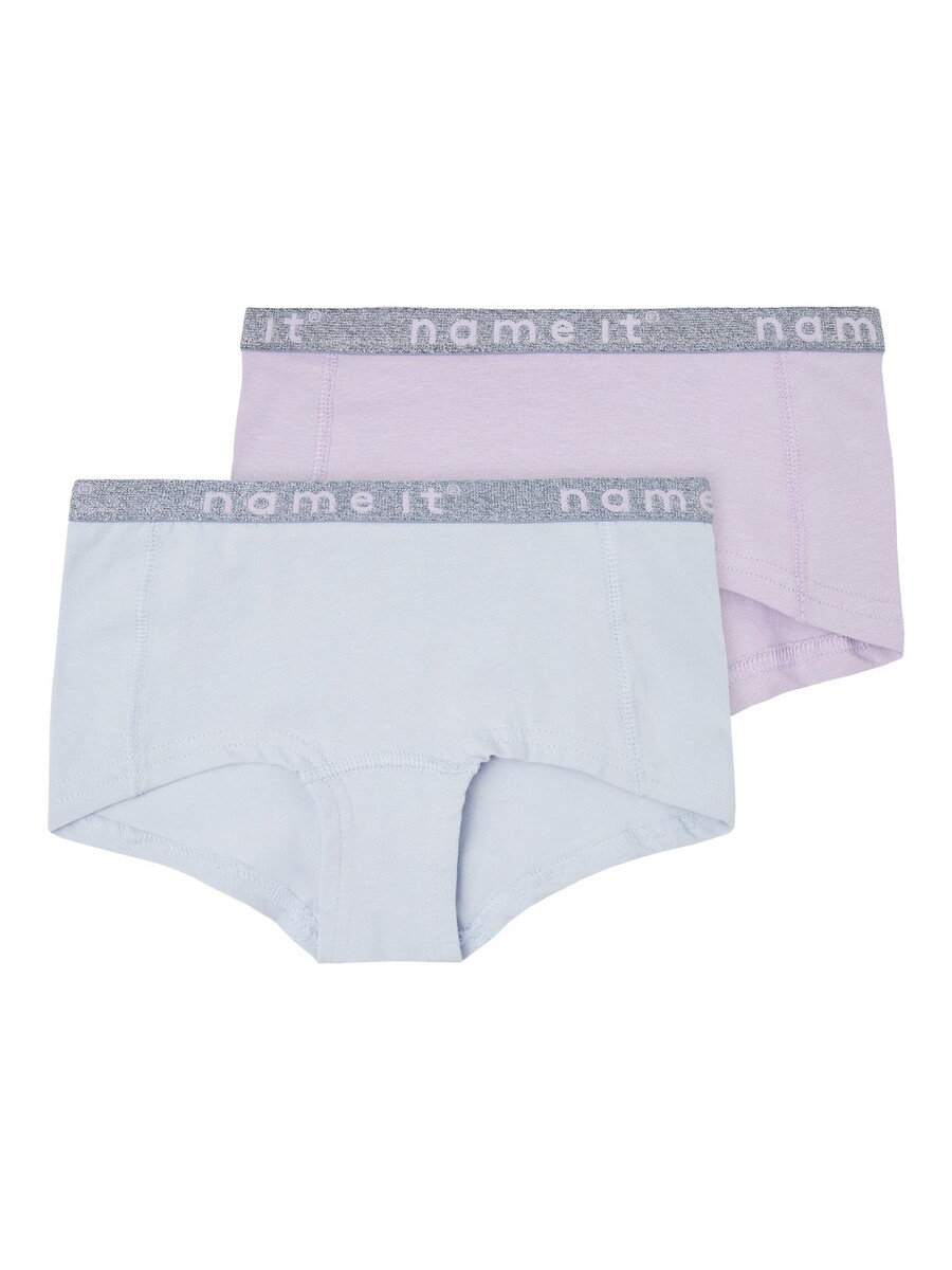 Name it 2-pak meisjes hipster - Organic - Kinder dames onderbroek katoen - Boxershort Name it 2-pak meisjes hipster - Organic - Kinder dames onderbroek katoen - Boxershort