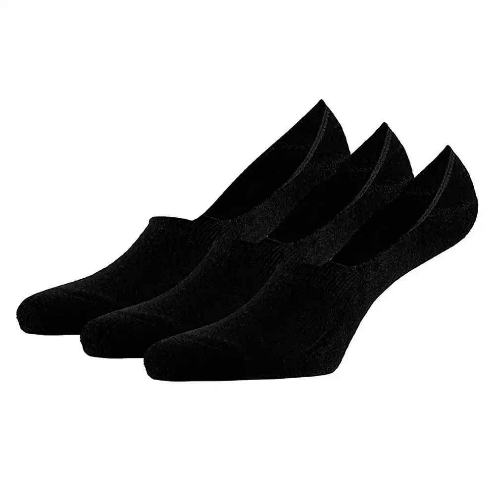 Apollo 3-paar invisible Footies bamboe - Anti slip lage kousenvoetjes - Lage sneakersokken bamboe