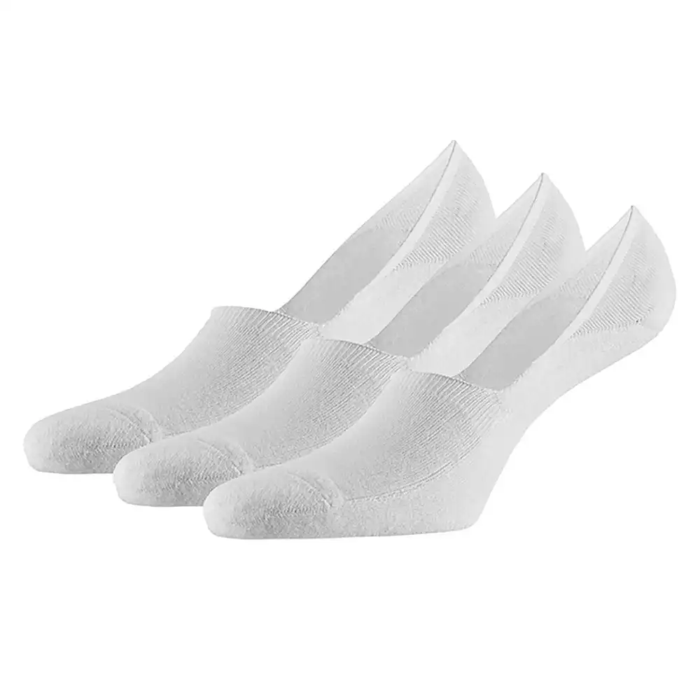 Apollo 3-paar invisible Footies bamboe - Anti slip lage kousenvoetjes - Lage sneakersokken bamboe