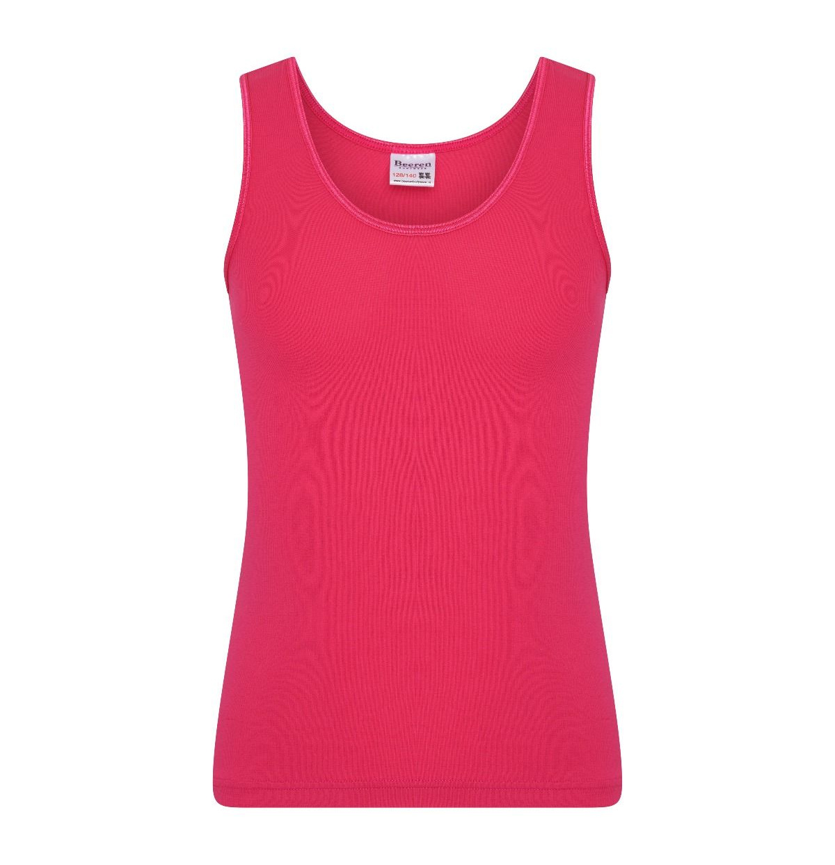 Beeren Comfort katoen meisjes hemdje brede band - Meisjes singlet katoen