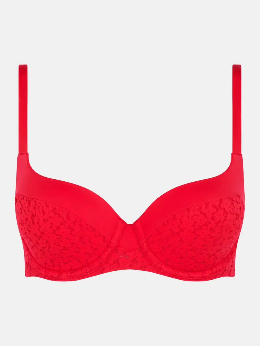 Chantelle T-shirt Beugel Bh - Sepia- Norah -Voorgevormde bh met naadloze cups