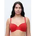 Chantelle T-shirt Beugel Bh - Sepia- Norah -Voorgevormde bh met naadloze cups - Rood