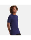 Bamboo Basics 2-pak t-shirt ronde hals - Ruben - Bamboe heren ondershirt korte mouw - Wit - Zwart - Donkerblauw - Huidskleur - Witte t shirts hren