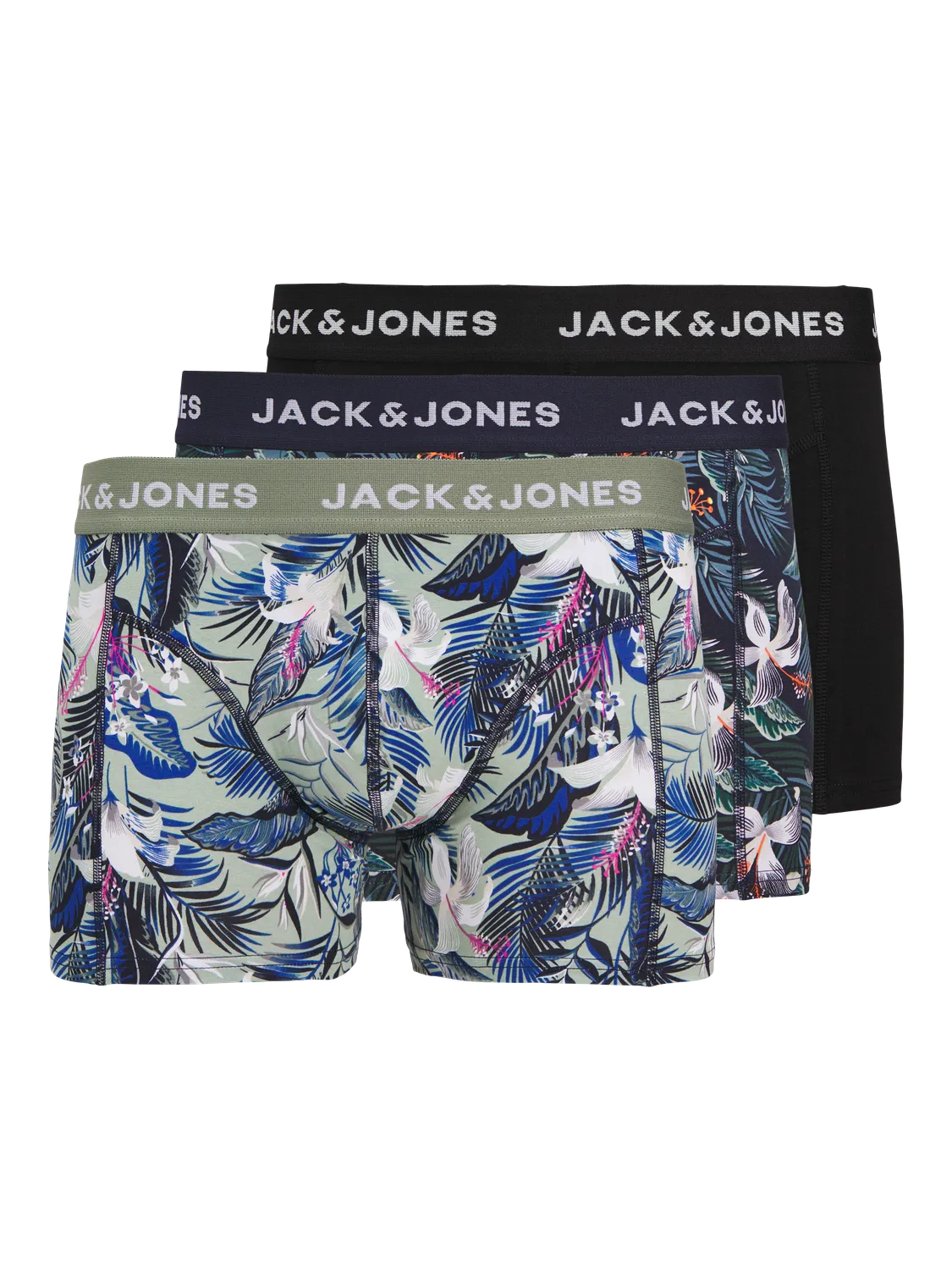 Jack & Jones heren boxershorts 3-Pack - Sky Captain - Katoenen heren onderbroeken