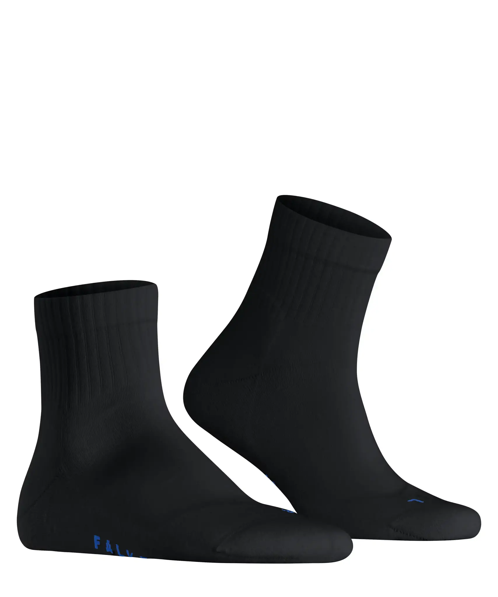 FALKE Run ribbel korte sokken - Unisex - Quarter katoenen kousen voor dames en heren