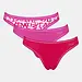 Sloggi 3-pack Go Crush string dames - Fuchsia