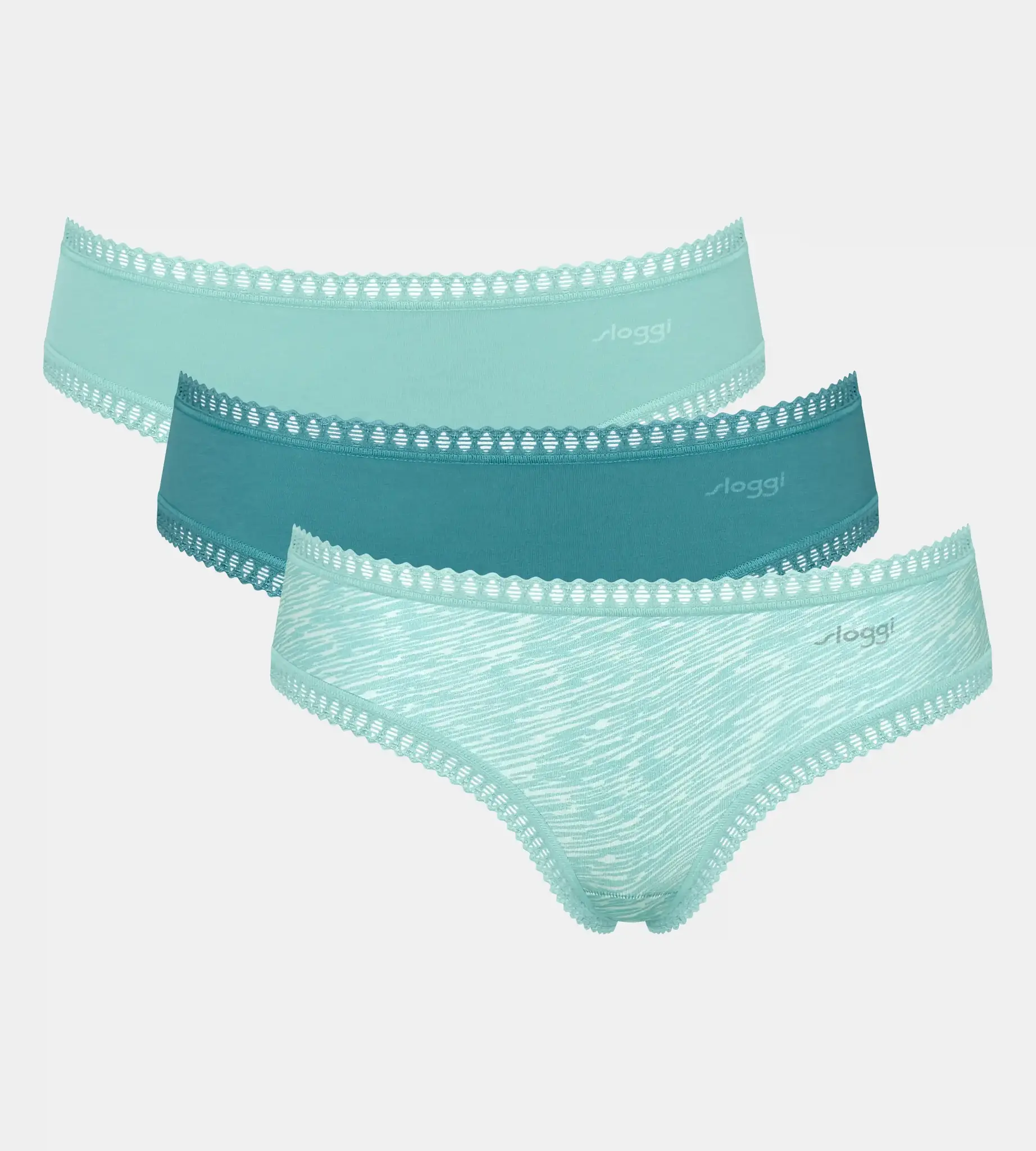 Sloggi 3-pack Crush Go dames hipsters