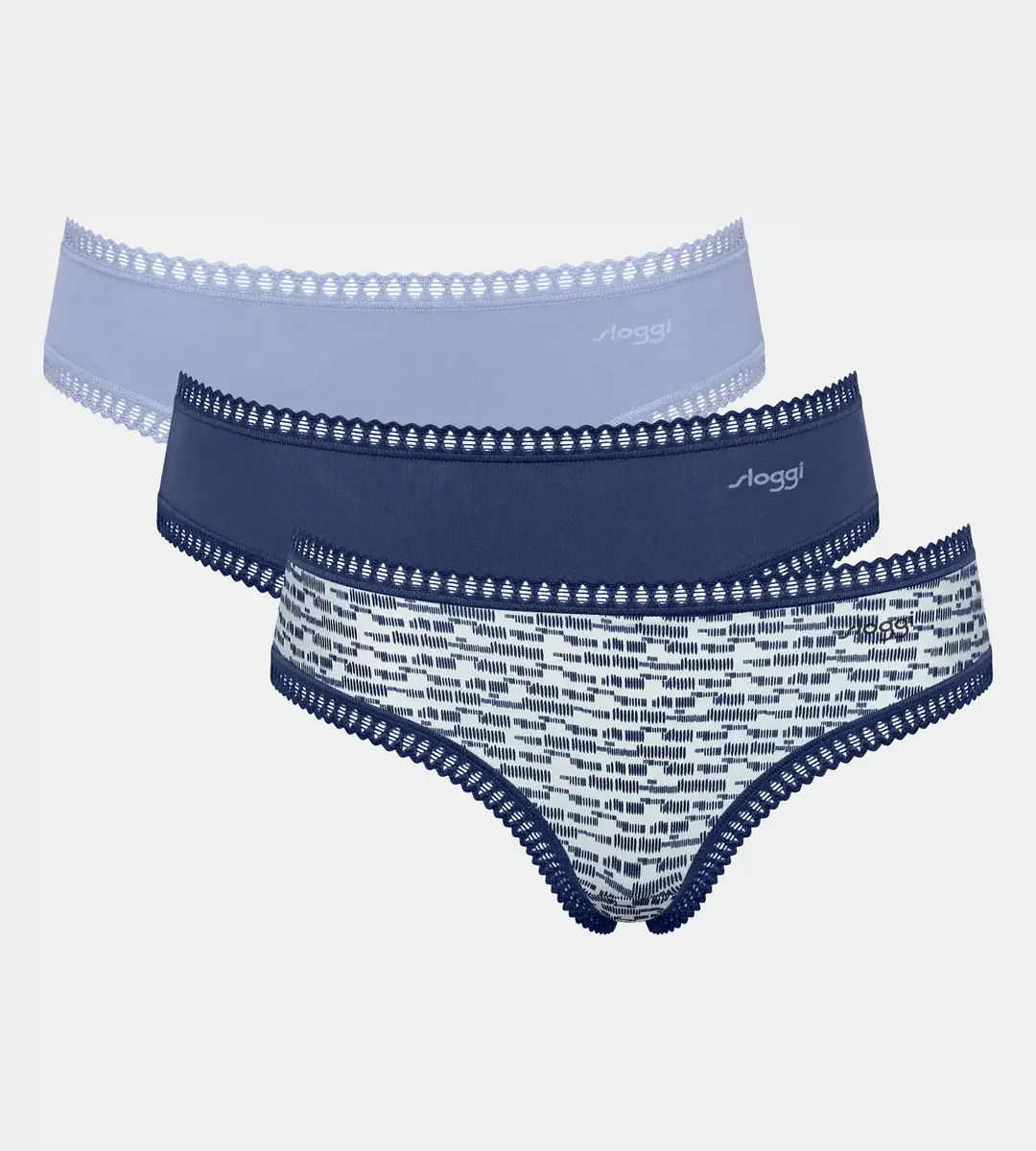 Sloggi 3-pack Crush Go dames hipsters Sloggi 3-pack Crush Go dames hipsters