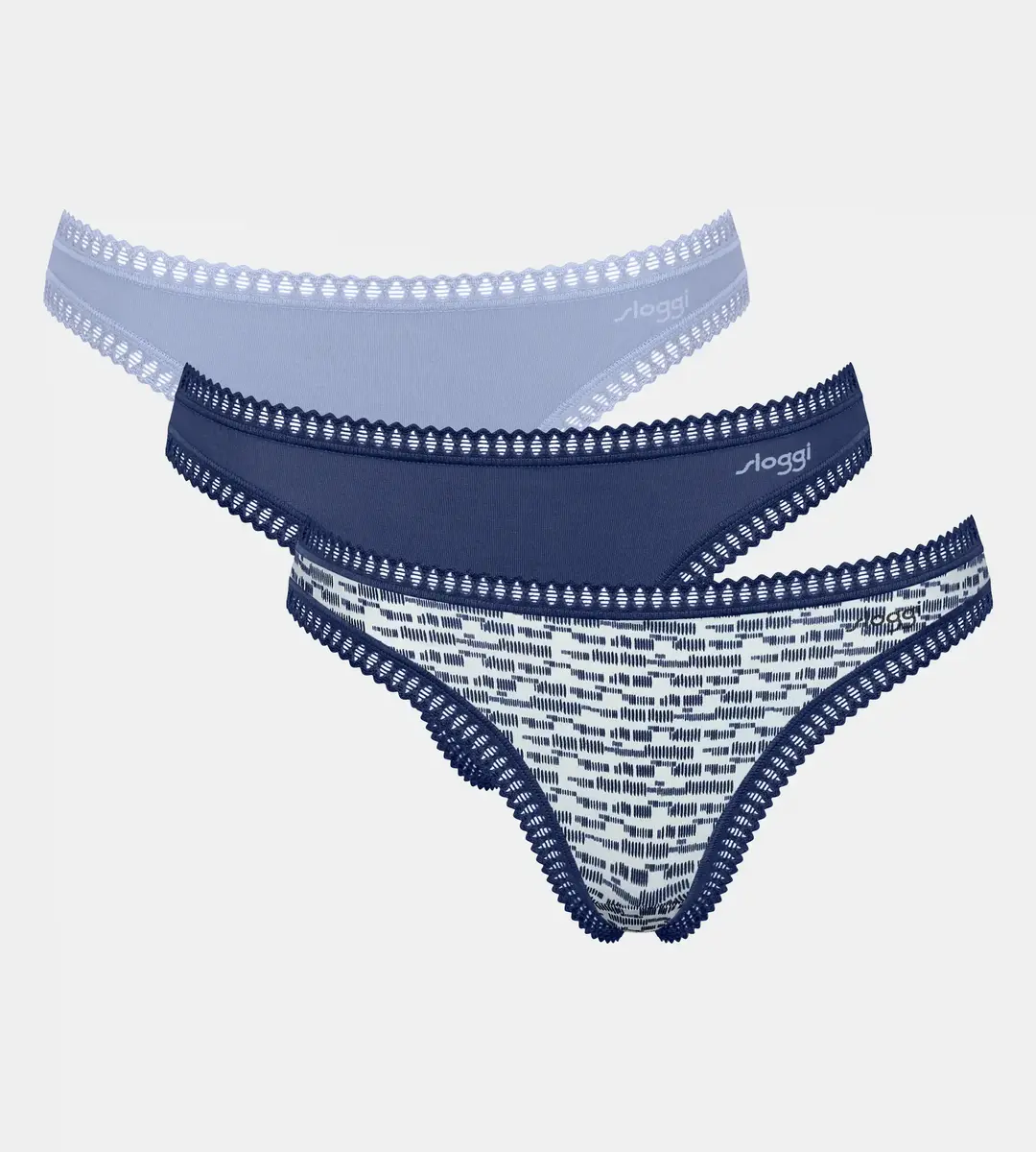 Sloggi 3-pack Go Crush string dames