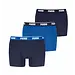 Puma Heren Boxershort 3-pak - Everyday heren katoenen onderbroeken - Onderbroeken - Donkerblauw/Blauw