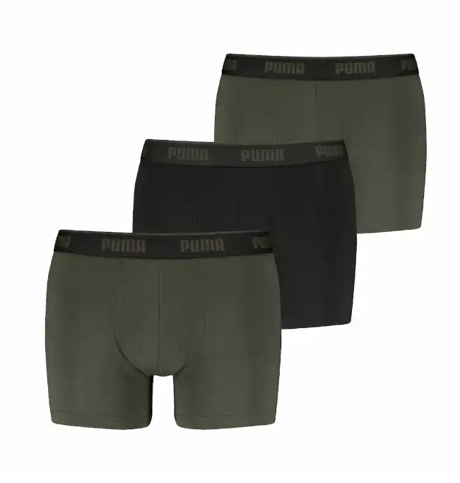 Puma Heren Boxershort 3-pak - Everyday heren katoenen onderbroeken - Onderbroeken