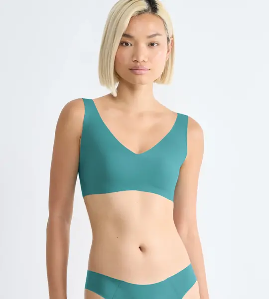 Sloggi Zero Feel Bralette padded 2.0 - naadloze Bh - Comfortabele Bh top zonder beugel of sluiting - Schijnt niet door Sloggi Zero Feel Bralette padded 2.0 - naadloze Bh - Comfortabele Bh top zonder beugel of sluiting - Schijnt niet door