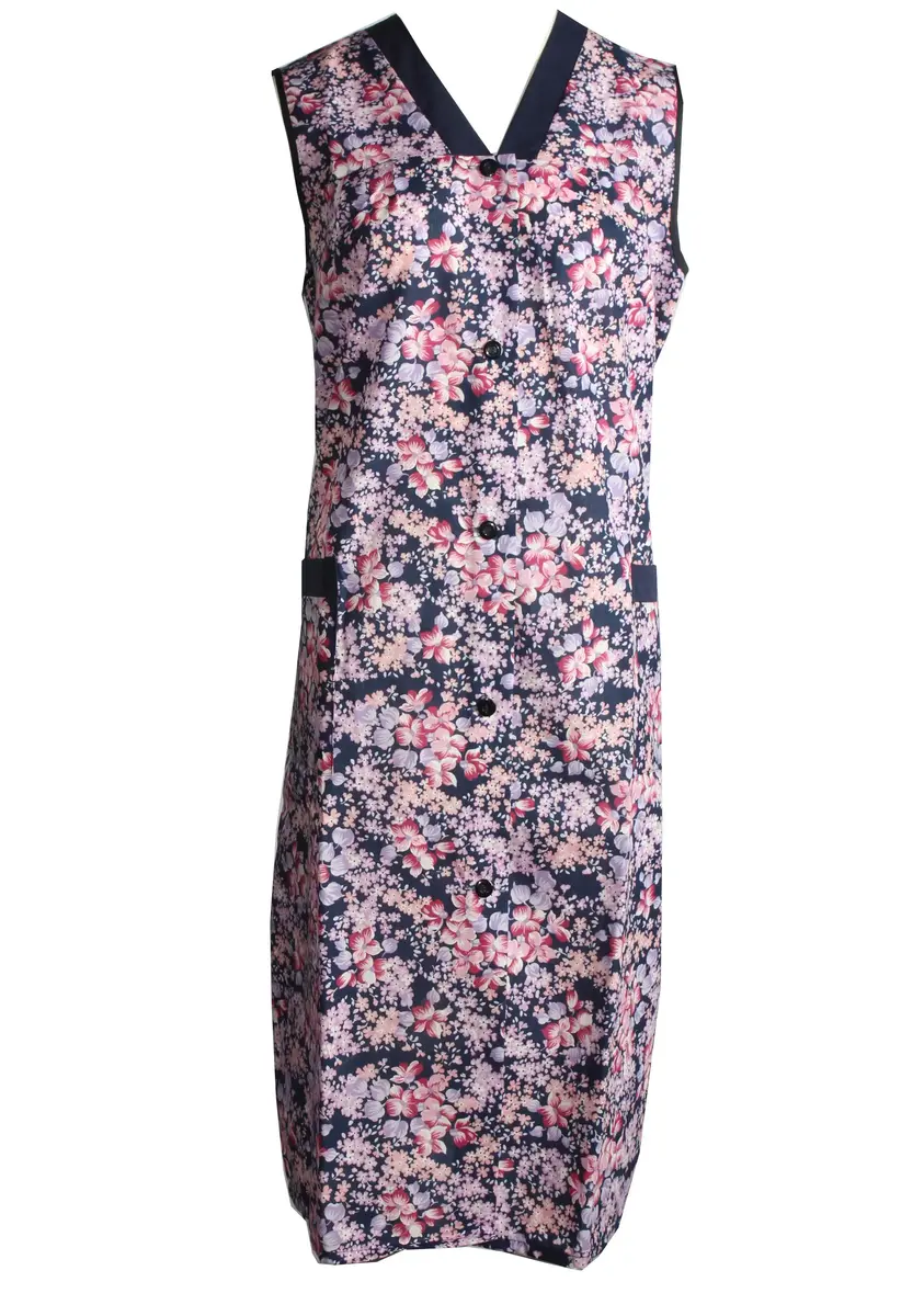 Ma Flodder jasschort Lila/Rose bloemetje 4