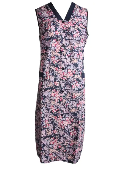 Ma Flodder jasschort Lila/Rose bloemetje 4 Ma Flodder jasschort Lila/Rose bloemetje 4