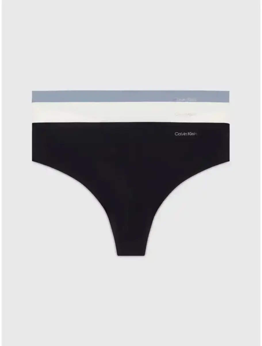 Calvin Klein 3-Pack dames Strings Invisible - Naadloos - Seamless dames strings invisible