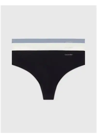 Calvin Klein 3-Pack dames Strings Invisible - Naadloos Calvin Klein 3-Pack dames Strings Invisible - Naadloos