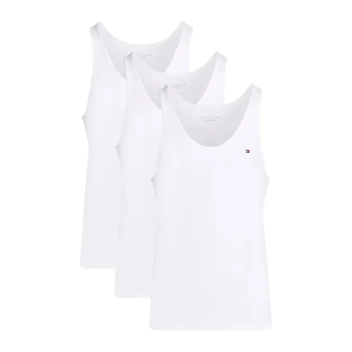 Tommy Hilfiger 3-pak Tank Tops - hemden heren - 100% katoenen mannen onderhemden Tommy Hilfiger 3-pak Tank Tops - hemden heren - 100% katoenen mannen onderhemden