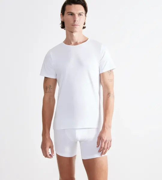 Sloggi heren T-shirt Ever Ease korte mouw - Biologisch katoenen ondershirt mannen Sloggi heren T-shirt Ever Ease korte mouw - Biologisch katoenen ondershirt mannen