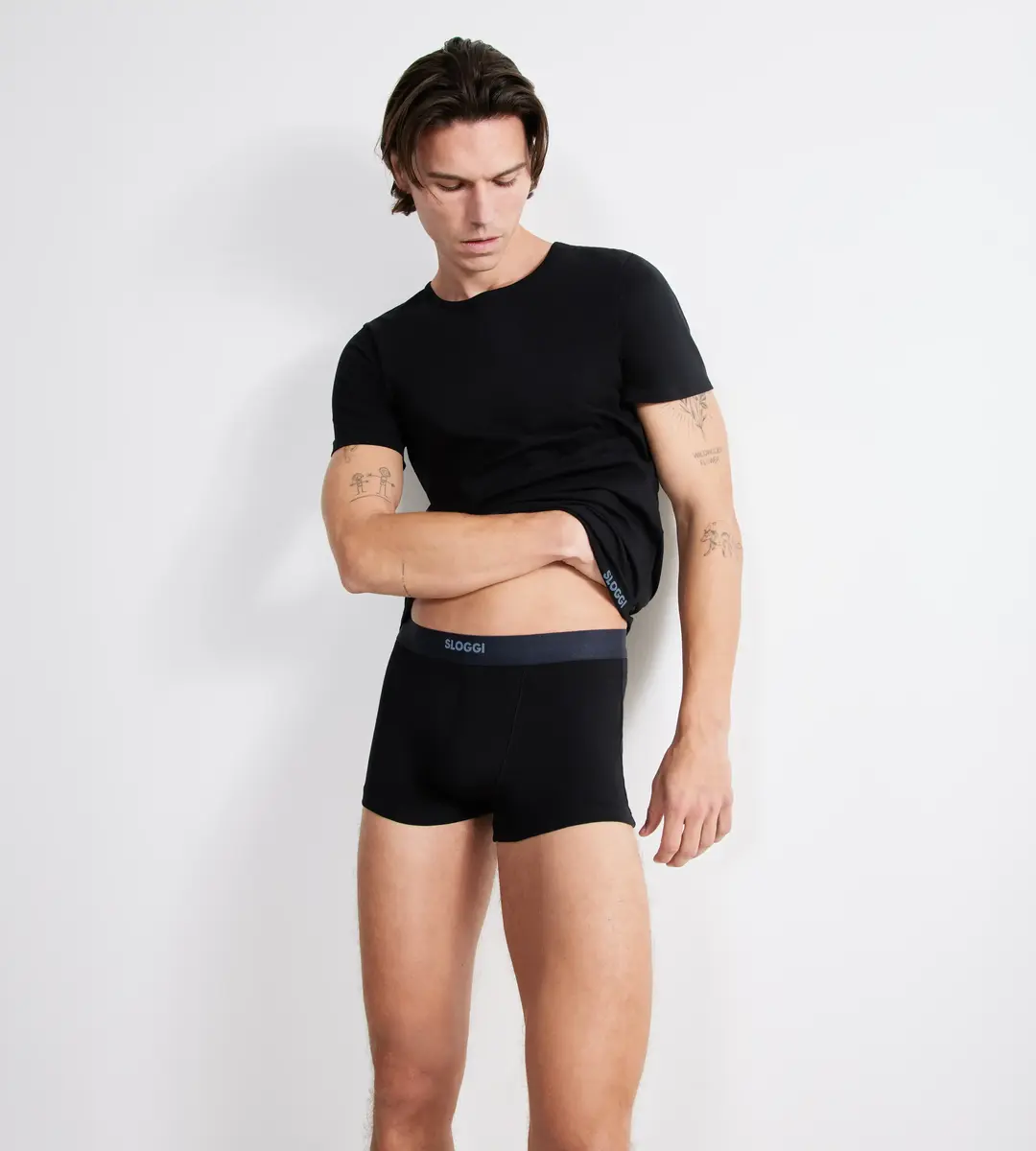 Sloggi heren T-shirt Ever Ease korte mouw - Biologisch katoenen ondershirt mannen Sloggi heren T-shirt Ever Ease korte mouw - Biologisch katoenen ondershirt mannen