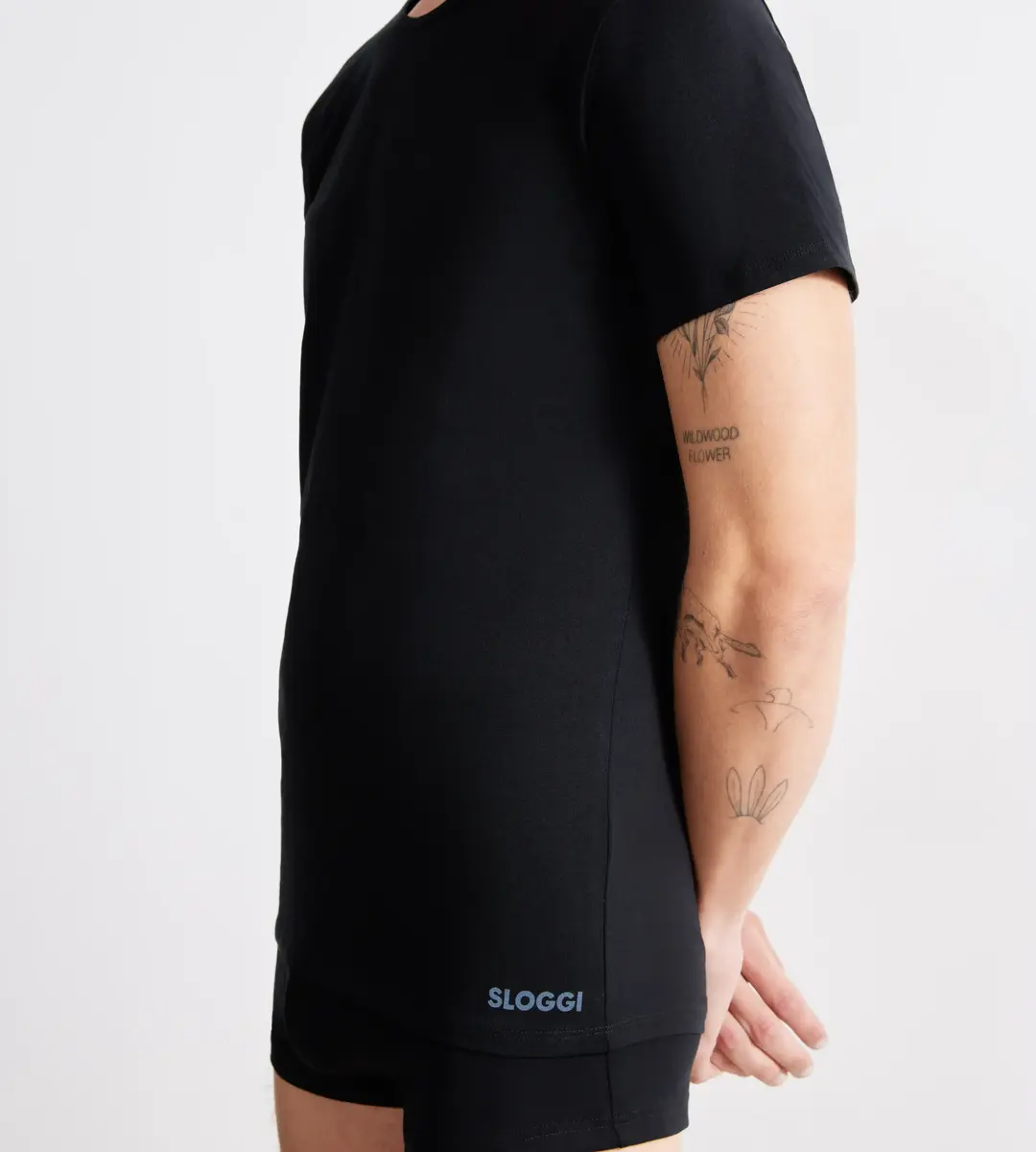 Sloggi heren T-shirt Ever Ease korte mouw - Biologisch katoenen ondershirt mannen Sloggi heren T-shirt Ever Ease korte mouw - Biologisch katoenen ondershirt mannen