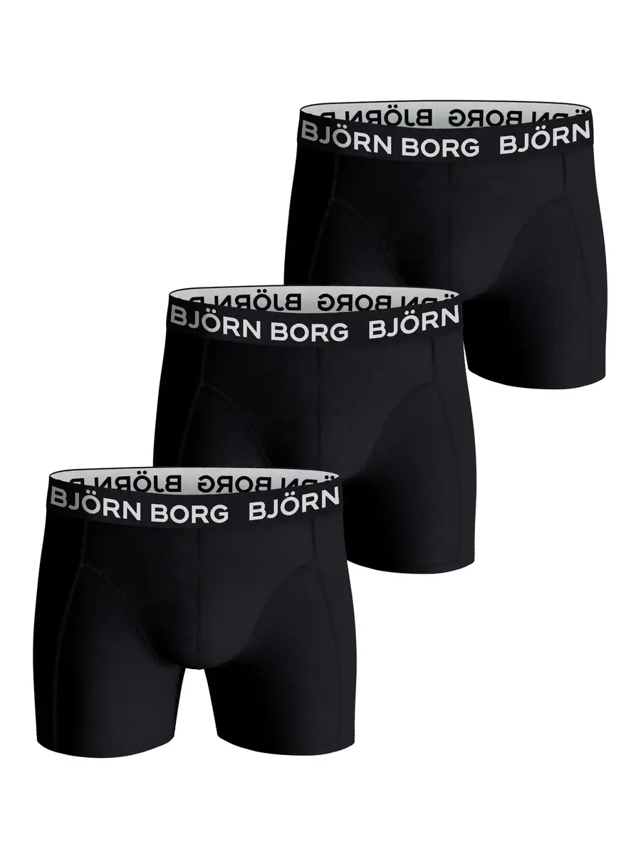 Bjorn Borg boxershorts 3-Pack jongens onderbroeken - Cotton Stretch - Katoenen jongens onderbroeken