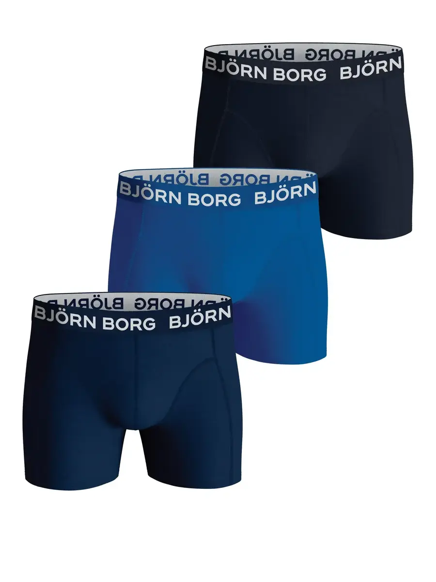 Bjorn Borg boxershorts 3-Pack jongens onderbroeken - Cotton Stretch - Katoenen jongens onderbroeken
