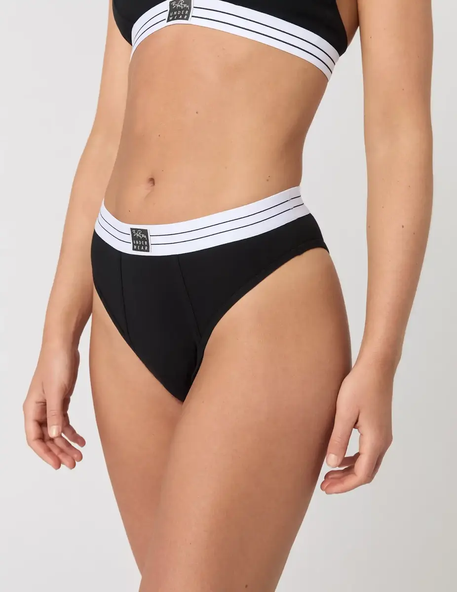 Bjorn Borg 2-pack dames high leg slips - Core Brief - Taille Dames onderbroeken