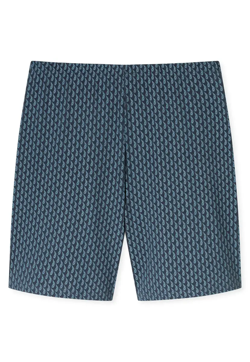 Schiesser heren shortama - Katoenen zomer pyjama mannen - Graphite Schiesser heren shortama - Katoenen zomer pyjama mannen - Graphite