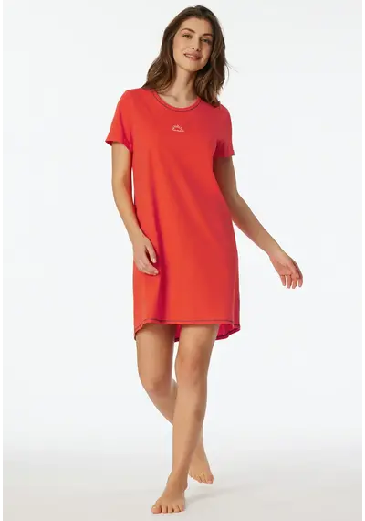 Schiesser Dames Nachthemd korte mouw Schiesser Dames Nachthemd korte mouw