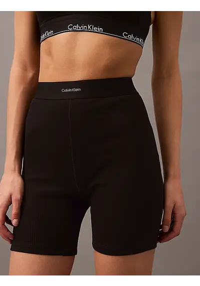 Calvin Klein Dames Korte pyjamabroek - Cotton Stretch Rib Calvin Klein Dames Korte pyjamabroek - Cotton Stretch Rib