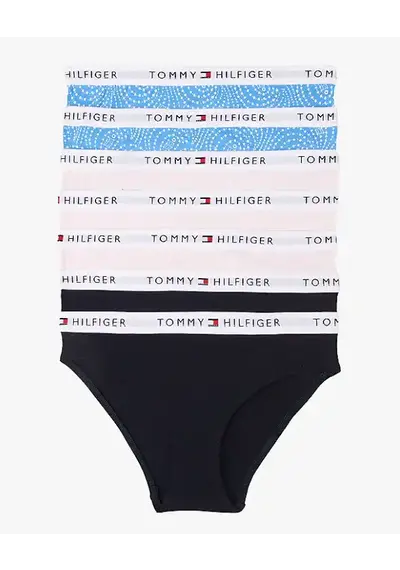 Tommy Hilfiger 7-pak meisjes slips Tommy Hilfiger 7-pak meisjes slips