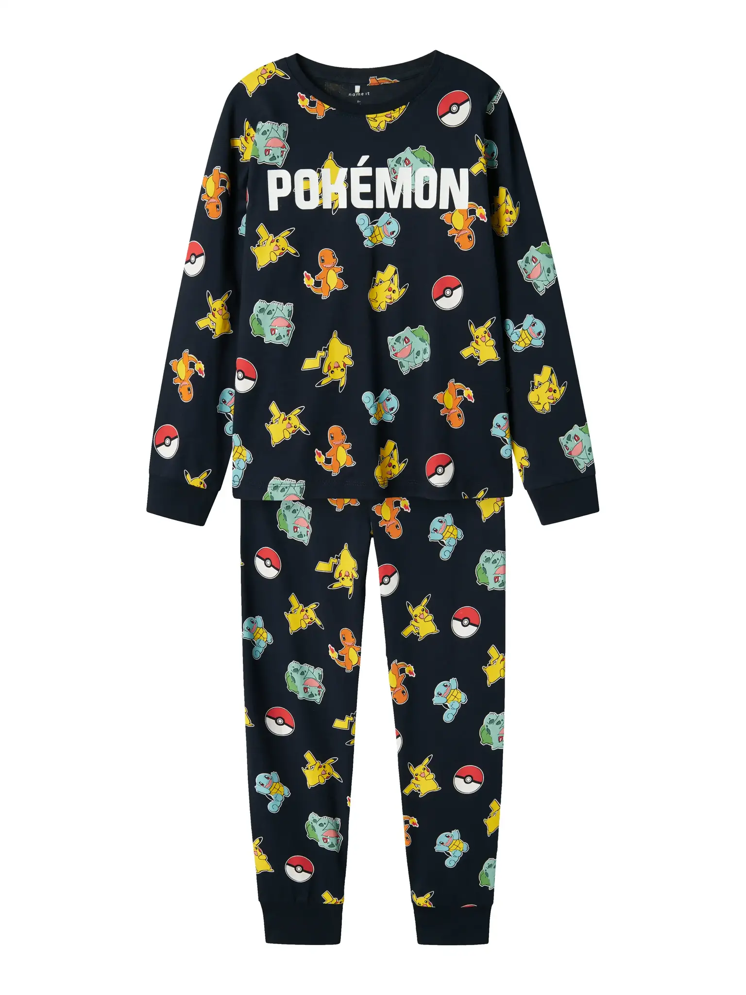 Name it jongens pyjama - Pokemon - katoenen kinder pyjama