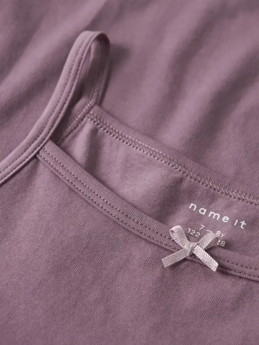 Name it 4-pak meisjes hemdjes - Buttercream - Multipack katoenen onderhemden kinderen Name it 4-pak meisjes hemdjes - Buttercream - Multipack katoenen onderhemden kinderen