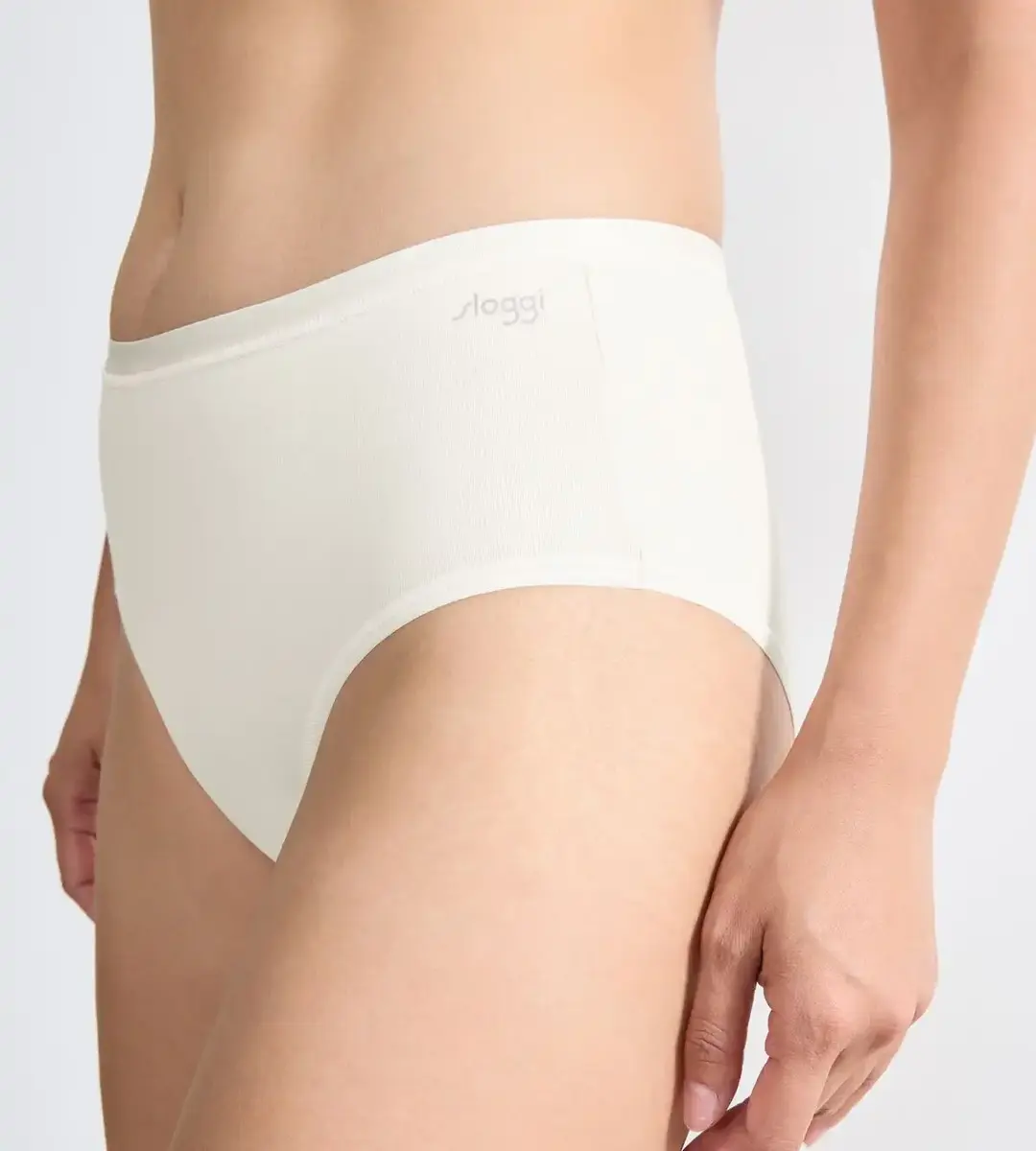 Sloggi 3-pack dames Go midi slip - Daily biologisch katoen heup slips Sloggi 3-pack dames Go midi slip - Daily biologisch katoen heup slips