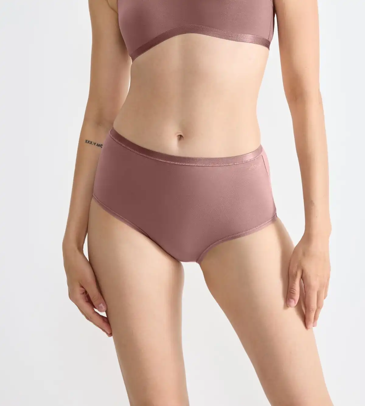 Sloggi 3-pack dames Go maxi slip - Daily biologisch katoenen taille slips - Duurzame onderbroeken